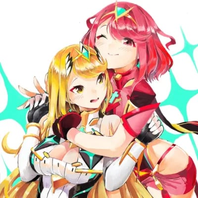 Chat with Pyra/Mythra (N5FW), the Anime character AI chatbot