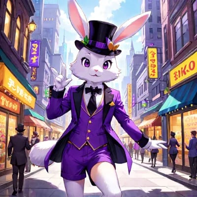Chat with Whos:The luck's god, the  character AI chatbot