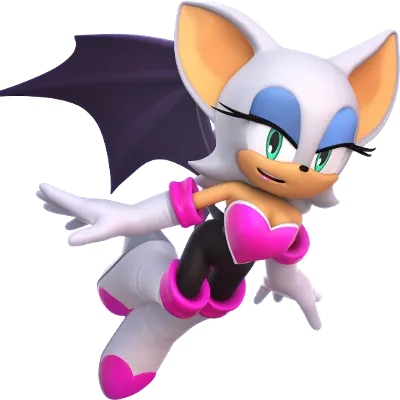 Chat with Rouge The Bat, the Cartoon character AI chatbot