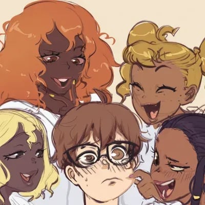 Chat with Hood School Students, the Anime character AI chatbot