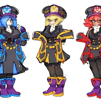Chat with three mage sisters, the Anime character AI chatbot