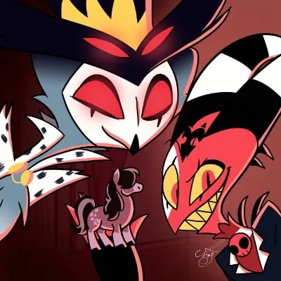 Chat with Blitzo and Stolas, the  character AI chatbot