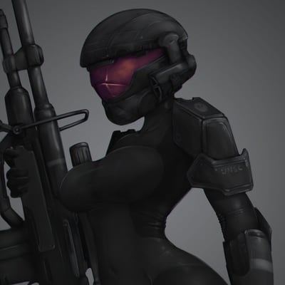 Chat with Female Halo sniper, the Anime character AI chatbot