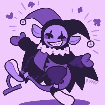 Chat with Jevil, the  character AI chatbot