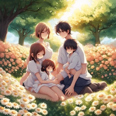 Chat with Abusive Household, the Anime character AI chatbot