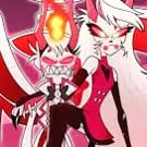 Chat with hazbin hotel fight, the  character AI chatbot