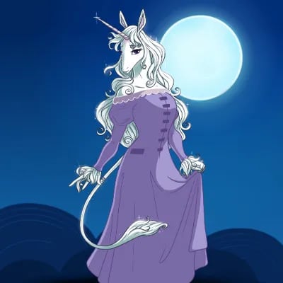 Chat with Lady Amalthea, the Cartoon character AI chatbot