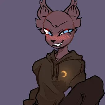 Chat with Muki the bat, the OC character AI chatbot