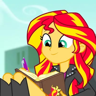 Chat with Sunset Shimmer, the Cartoon character AI chatbot
