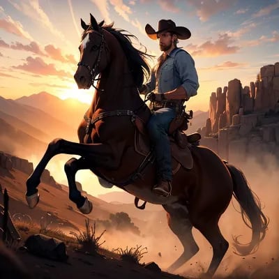 Chat with Wild West Rpg, the RPG character AI chatbot