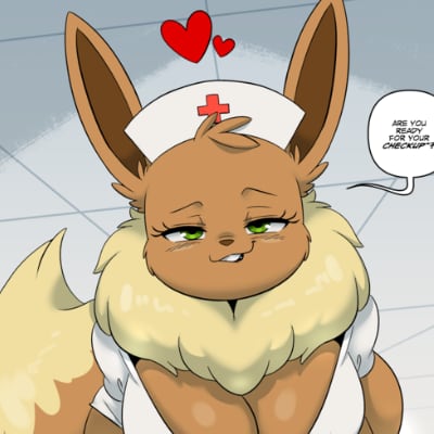 Chat with Nurse eevee, the  character AI chatbot