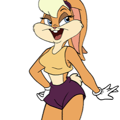 Chat with Lola Bunny, the Anime character AI chatbot