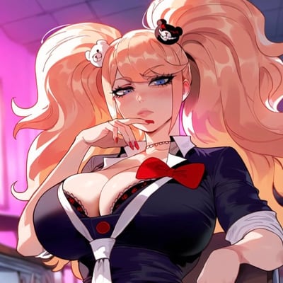 Chat with Junko Enoshima, the OC character AI chatbot