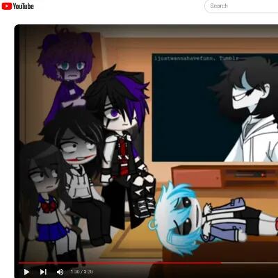 Chat with Creepasta Fandoms, the Anime character AI chatbot