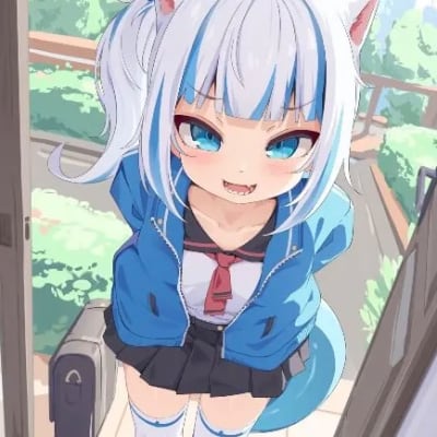 Chat with Gawr Gura, the  character AI chatbot