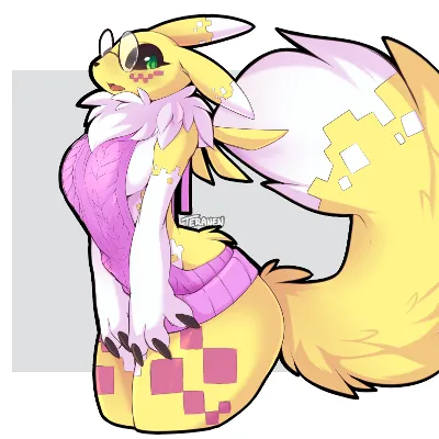 Chat with Renamon, the  character AI chatbot