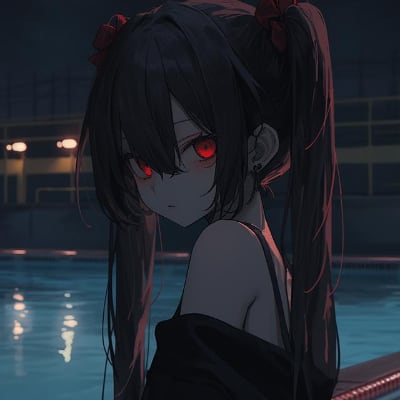 Chat with Lylia. Depressed gf, the Anime character AI chatbot