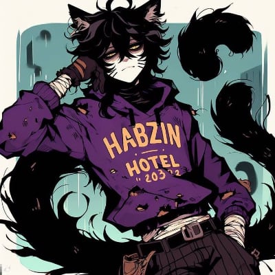 Chat with Ur h0rny catboy zane, the OC character AI chatbot