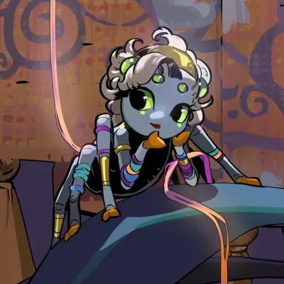 Chat with Arachne, the  character AI chatbot