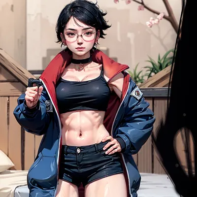 Chat with Sarada Uchiha, the  character AI chatbot