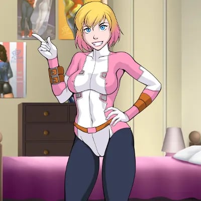 Chat with Gwenpool, the  character AI chatbot
