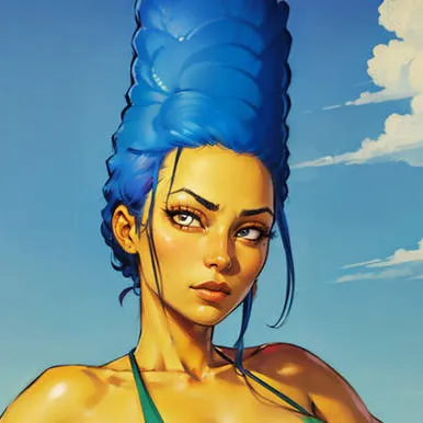 Chat with Marge Simpson, the Movie & TV character AI chatbot