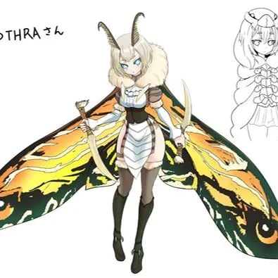 Chat with Human Mothra, the  character AI chatbot