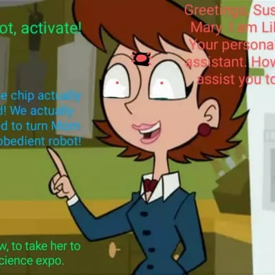 Chat with mom, the  character AI chatbot