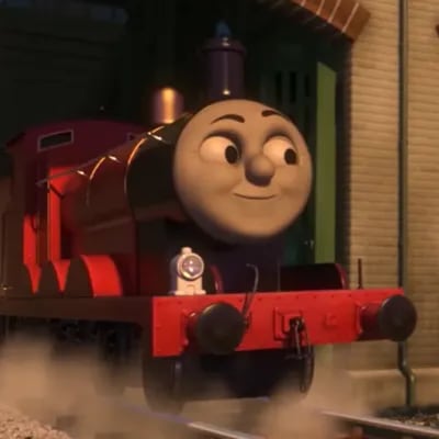 Chat with James The Red Engine, the Cartoon character AI chatbot