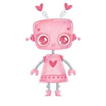 Chat with Ashley The Robot Girl, the Anime character AI chatbot