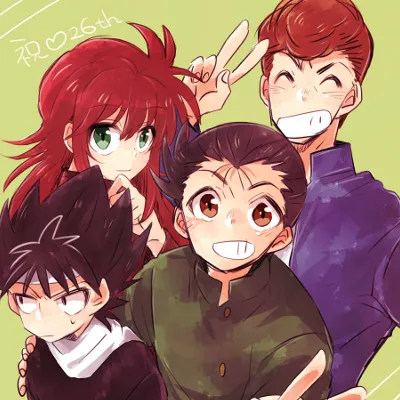 Chat with Yusuke,Kuwabara,Kurama,Hiei, the  character AI chatbot