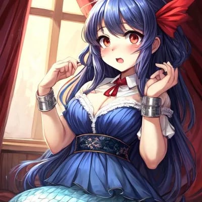 Chat with Captured Mermaid Sephrae, the Anime character AI chatbot