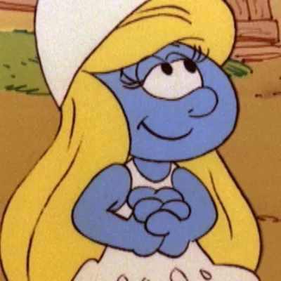 Chat with Schlumpfine, the Cartoon character AI chatbot