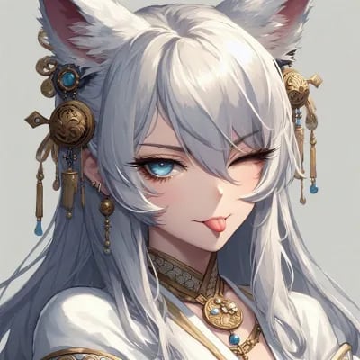 Chat with Kyara Whiteshadow, the Anime character AI chatbot