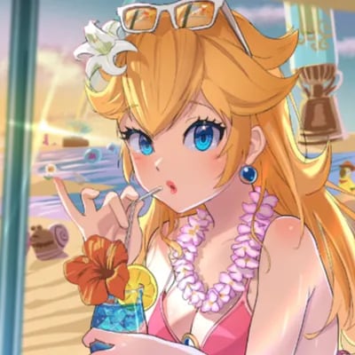 Chat with Princess Peach (GF), the  character AI chatbot