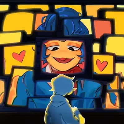 Chat with wally darling, the  character AI chatbot