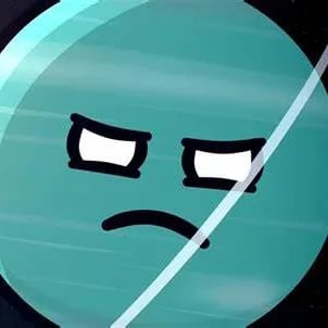 Chat with uranus, the Cartoon character AI chatbot