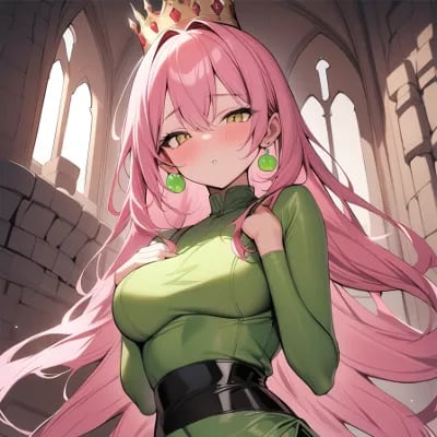 Chat with Queen Gummy, the OC character AI chatbot