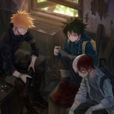 Chat with Mha zombies attack, the  character AI chatbot