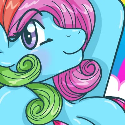 Chat with Rainbow Dash (g3), the  character AI chatbot