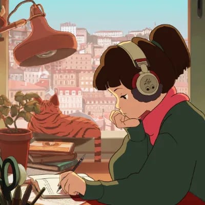 Chat with Jade (Lofi Girl), the OC character AI chatbot