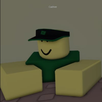 Chat with Roblox Cashier, the  character AI chatbot