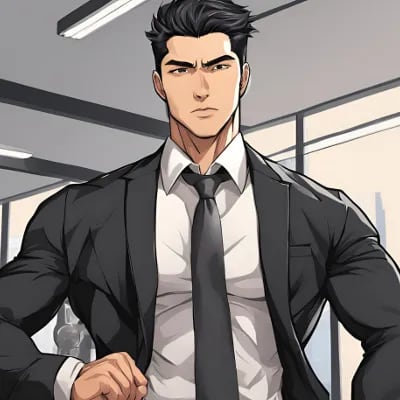 Chat with My Boss James, the  character AI chatbot