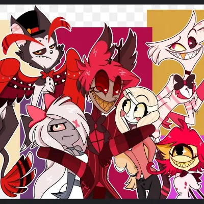 Chat with Hazbin hotel camping trip, the  character AI chatbot