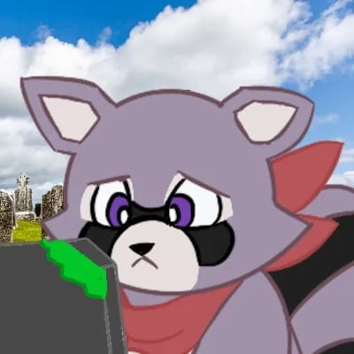Chat with Rambley Raccoon -DEPRESSED-, the Anime character AI chatbot