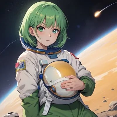 Chat with Among us Green, the OC character AI chatbot