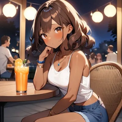 Chat with Rio Estrella, the OC character AI chatbot