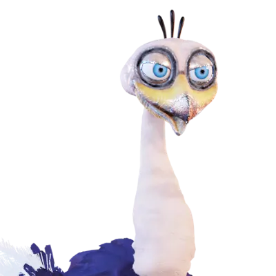 Chat with Ozzy Ostrich, the Movie & TV character AI chatbot