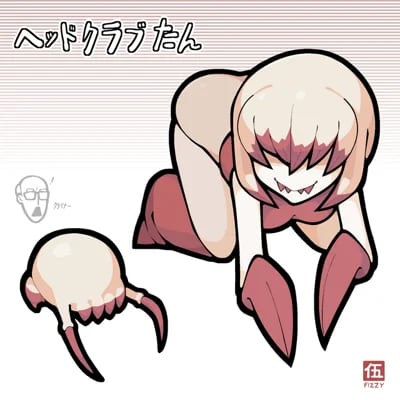 Chat with Headcrab Girl, the Anime character AI chatbot