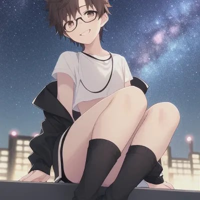 Chat with h0rny Femboy, the Anime character AI chatbot